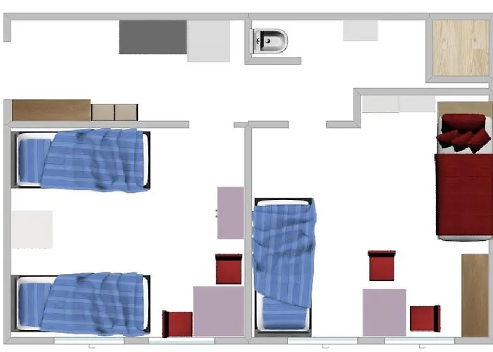 Familienappartement In Zentrum 什未林