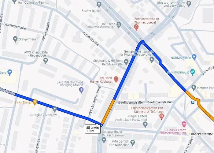 Familienappartement In Zentrum 公寓 什未林